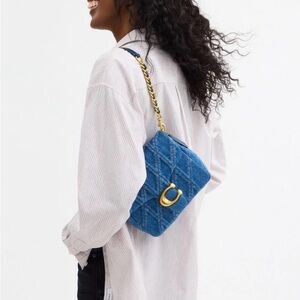 Coach Denim Times Square Tabby